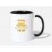 Warning Brother White/Black Mugs